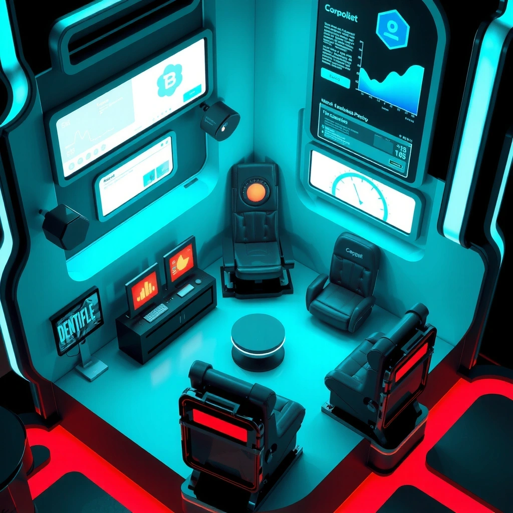 Abstract digital background pattern